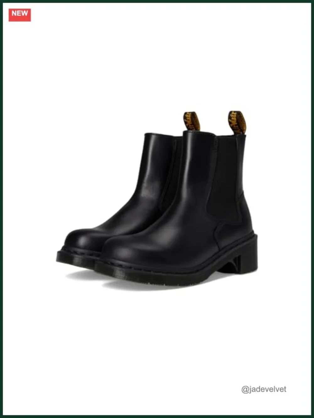 Dr. Martens Alderstone Chelsea Leather Heeled Ankle Boot